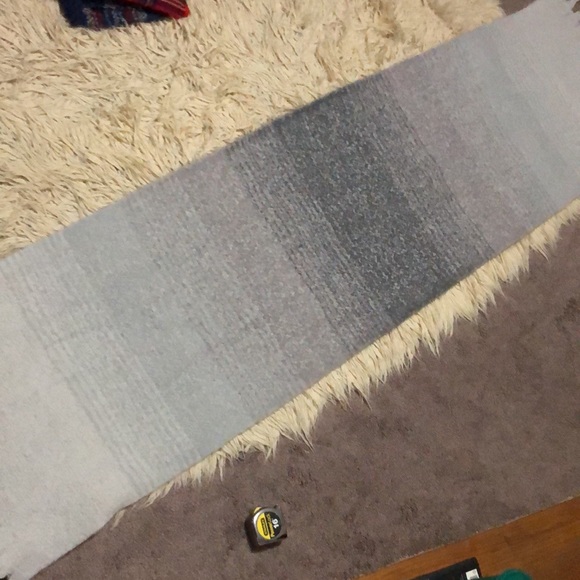 Mer|Sea “Cozy” Wrap Style Scarf-Ombré Gray Scale-82x19-Polyester - Picture 8 of 15